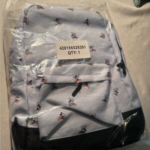 Disney Mickey Mouse Gray and Black Backpack